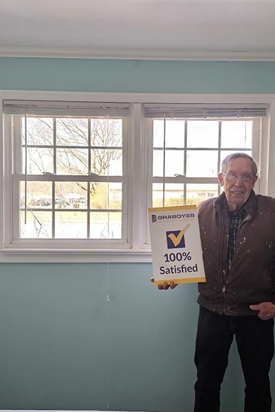 Satisfied Graboyes customer with new install