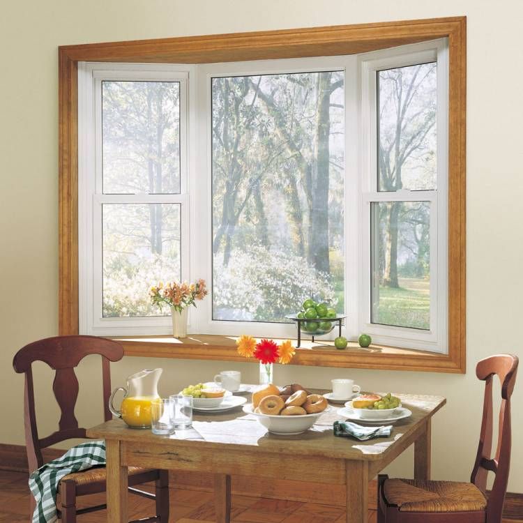3 Panel Bay with Double Hung Windows