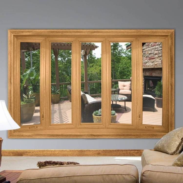 Family Room Casement Windows - Bow Windows