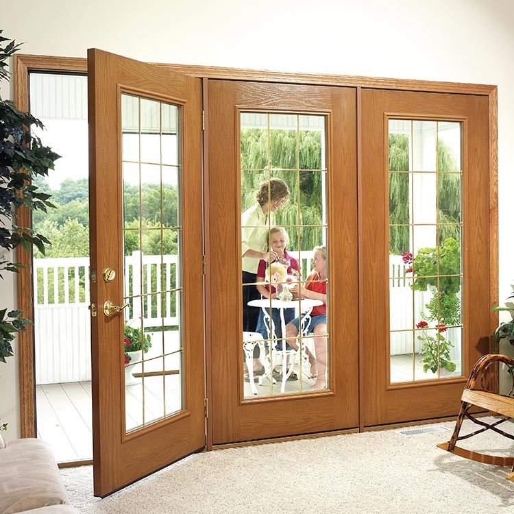 French door, exterior view