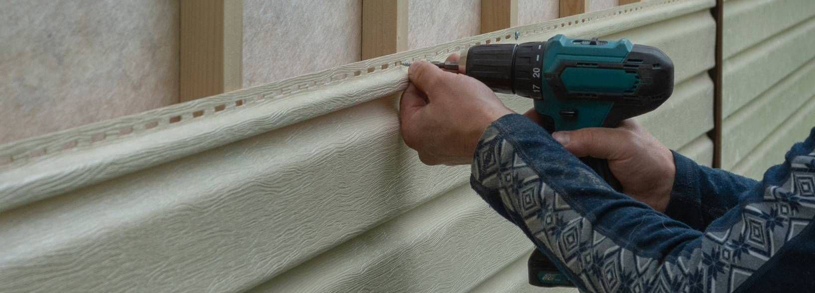 Professional siding installation